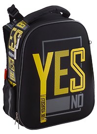 Ранец «Yes No. Ergonomic Classic», 2 отделения, 37×29×17 см, ЭВА, Hatber