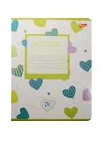 Тетрадь в линейку Academy Style, Notebook, 24 листа, в ассортименте
