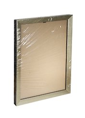 Рамка пластик 26*38 "Aida" серебро с патиной, 100 рамок