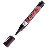 Маркер перманентный «Multi Marker» чёрный 1-2 мм, Crown - 2