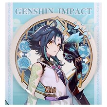 Значок Genshin Impact Liyue Harbour Character Can Badge Xiao
