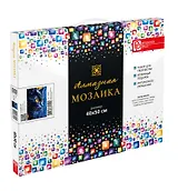 Алмазная мозаика "Синий кот" 40х50 см.