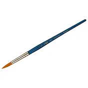 Кисть художественная №11 "Галерея", синтетика, круглая, короткая ручка, Гамма