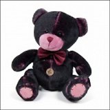 Мягкая игрушка Медведь Берни цветной малый (звук) (LA 8533C) (18см)