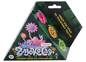 Абстрактный конструктор "Глюкосад". Набор для лепки из различных текстур. Малый зеленый набор