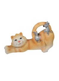 Фигурка Хитрая кошка (10см) (MY92105)
