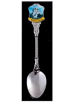 Ложка сувенирная Ярославль Успенский собор (металл фольга цвет серебро)