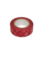 Скотч декоративный бумажный Цифры (859162) (1,5см х 10м) (упаковка)