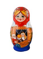 Матрешка 7 предм. "Узор", арт. С-8 (734)