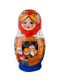 Матрешка 7 предм. "Узор", арт. С-8 (734)