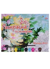 Набор для творчества, Рыжий Кот, Картина по номерам Нежные цветы А3 Р-5489