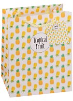 Пакет подарочный бумажный А5 "Tropical fruit", нейтральный