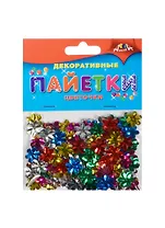 Материалы для творчества Декоративные пайетки Цветочки (С2896-01) (3+) (упаковка)