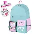 Рюкзак "Funny clouds" 1отд., 40*29*14см. мятный, с термонашивками - 0