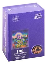 Пазл деревянный Знак зодиака. Рыбы DaVICI 100 элементов