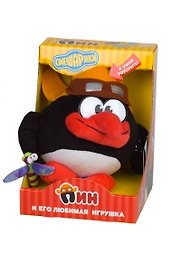 Сувенир, Игрушка, Смешарики, Пин, со стрекозой, звуковой