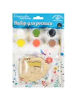 Набор для росписи Зверюшки (магниты) (3шт) (К3116) (3 заготовки+3 магнита+6 красок -24мл+кисть) (блистер)
