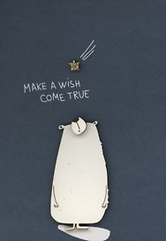 Открытка "Make a wish, come true"
