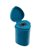 Точилка 1отв. "ClickUp Mini, Reef" с контейнером, ассорти, ERICH KRAUSE