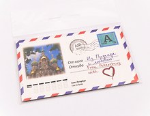 Магнит конверт, арт. МКСПб-08, Спас на Крови. Облака