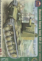 Советский тяжелый танк прорыва КВ-2 (35022) (1/35) (коробка)