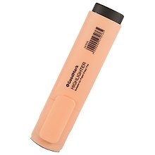 Текстовыделитель пастельный персиковый, GoodMark