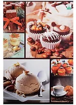 Тетрадь в клетку Academy Style, "Десерты", А4, 48 листов, в ассортименте