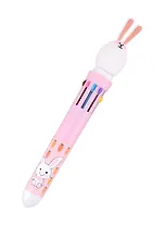 Ручки шариковые Bunny, 10 цветов