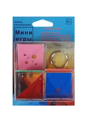 Набор из 4-х мини-игр головоломок в блистере (M17231) (6+)