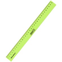 Линейка 30 см, пластиковая «Neon», GoodMark