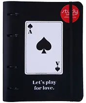 Тетрадь на кольцах в клетку Infolio, Card, 120 листов