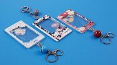 Бейдж 54*98 "Cute" вертикальный, с колокольчиком, пластик, ассорти - 1