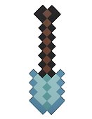 Игрушка Toy Post Лопата Алмазная пиксельная 45см 12301 - 0