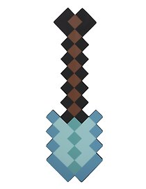 Игрушка Toy Post Лопата Алмазная пиксельная 45см 12301