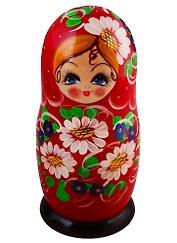 Матрешка 5 в 1 большая (Цветы, Эскиз 05, Ромашки) (М05160305 )