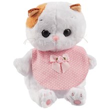 Игрушка мягкая Budi Basa, Ли-Ли BABY в розовом слюнявчике 20 см LB-002