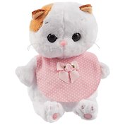 Игрушка мягкая Budi Basa, Ли-Ли BABY в розовом слюнявчике 20 см LB-002