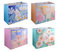 Пакет А4 26*32*12 "Flower story" горизонт., дет., бум.мат.ламинат