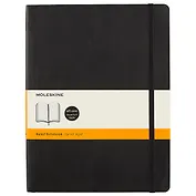 Книга для записей Moleskin Classic Soft, линейка, мягкая обложка, 192 листа, А5+