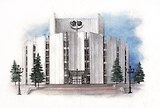 Открытка "Челябинск. Театр драмы им. Наума Орлова"
