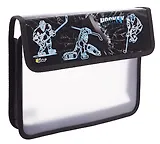 Папка для тетрадей А5 "Шайбу! " липучка, Оникс