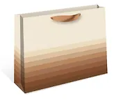 Пакет А3+ 40*50*15 "Полосы" нейтр., бум.мат.ламинат