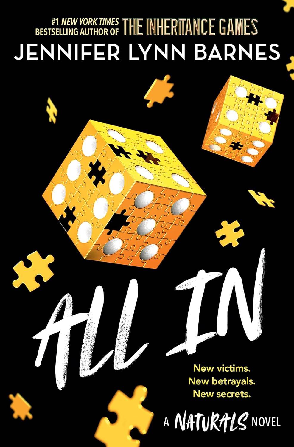 Обложка книги «The Naturals: All In (Jennifer Lynn Barnes) Ва банк (Дженнифер Линн Барнс) /Книги на английском языке»