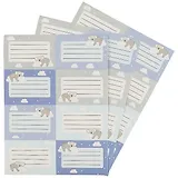 Наклейки для тетрадей 24шт "Коала"