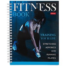 Фитнес-дневник «Training your life» А5, 96 листов, спираль, Hatber