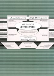 Финансы организации Курс лекций в схемах и таблицах (2 изд.) (м) Кириллова