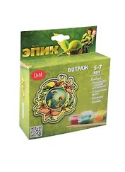 Набор для создания витража Лесные жители (Эпик) (49629) (Делай с мамой) (5-7л.)