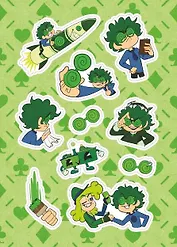 Лист Стикеров 13 Карт: Вару. Земля Королей