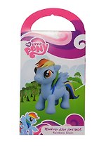 Набор для лепки My Little Pony Сделай фигурку Радуги (T16-MLP3) (177551) (коробка) (в кор. 6х12шт)