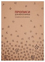 Тетрадь для записи иероглифов в клетку "Прописи", B5, 16 листов